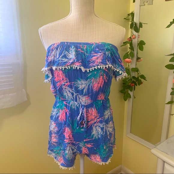 Strapless Romper - Picture 1 of 4